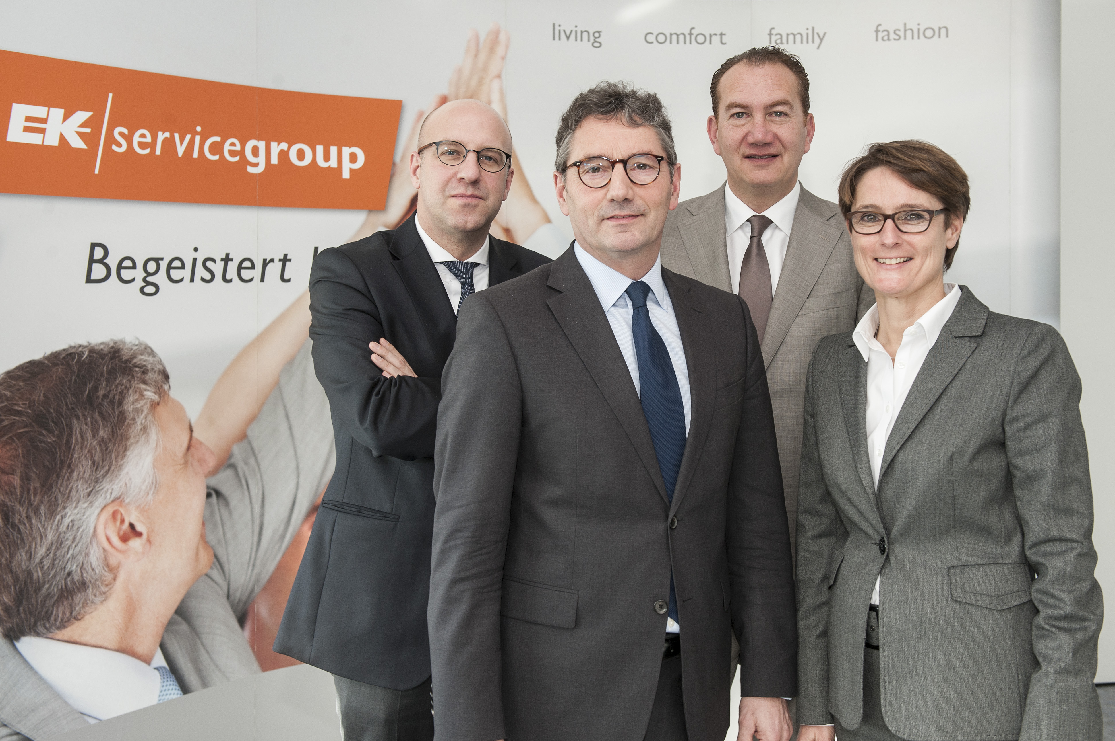 Der Vorstand der EK/servicegroup.