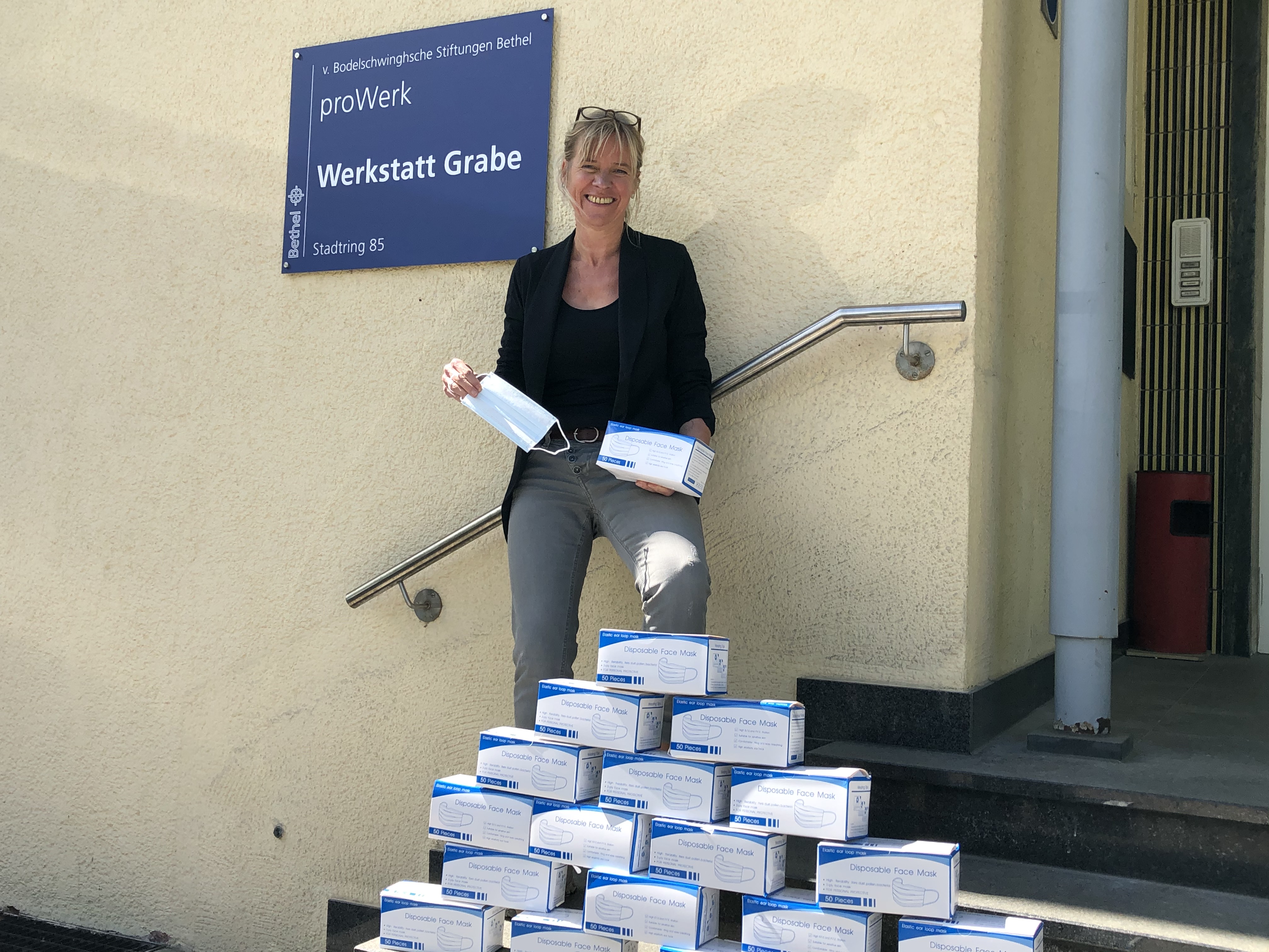 Kerstin Senf, Abteilungsleiterin der proWerk Werkstatt Grabe in Bielefeld-Brackwede.