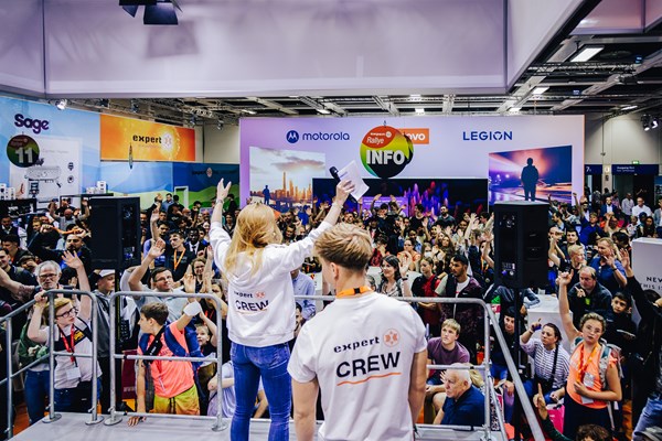 Impression aus der expert-Halle von der IFA 2022