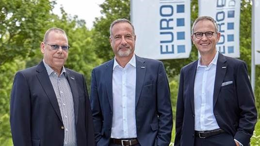Die EUROBAUSTOFF Geschäftsführung (v. l.): Jörg Hoffmann, Dr. Eckard Kern (Vorsitzender) und Hartmut Möller. 