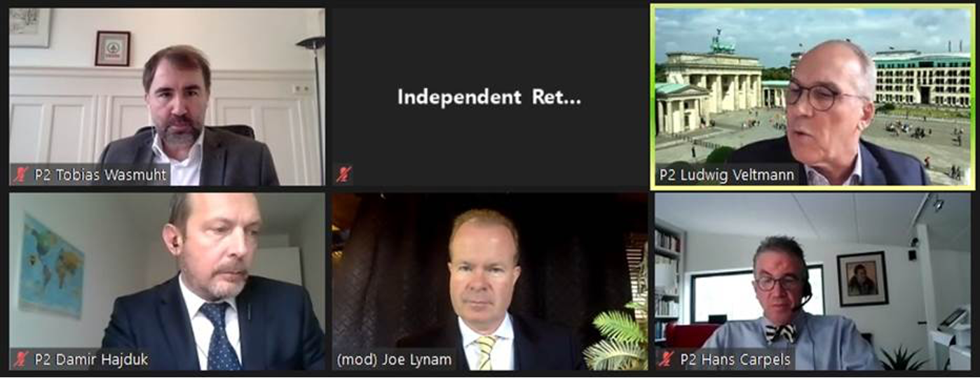 Die Generalversammlung von Independent Retail Europe fand wegen der Coronapandemie ausschließlich per Videokonferenz statt 