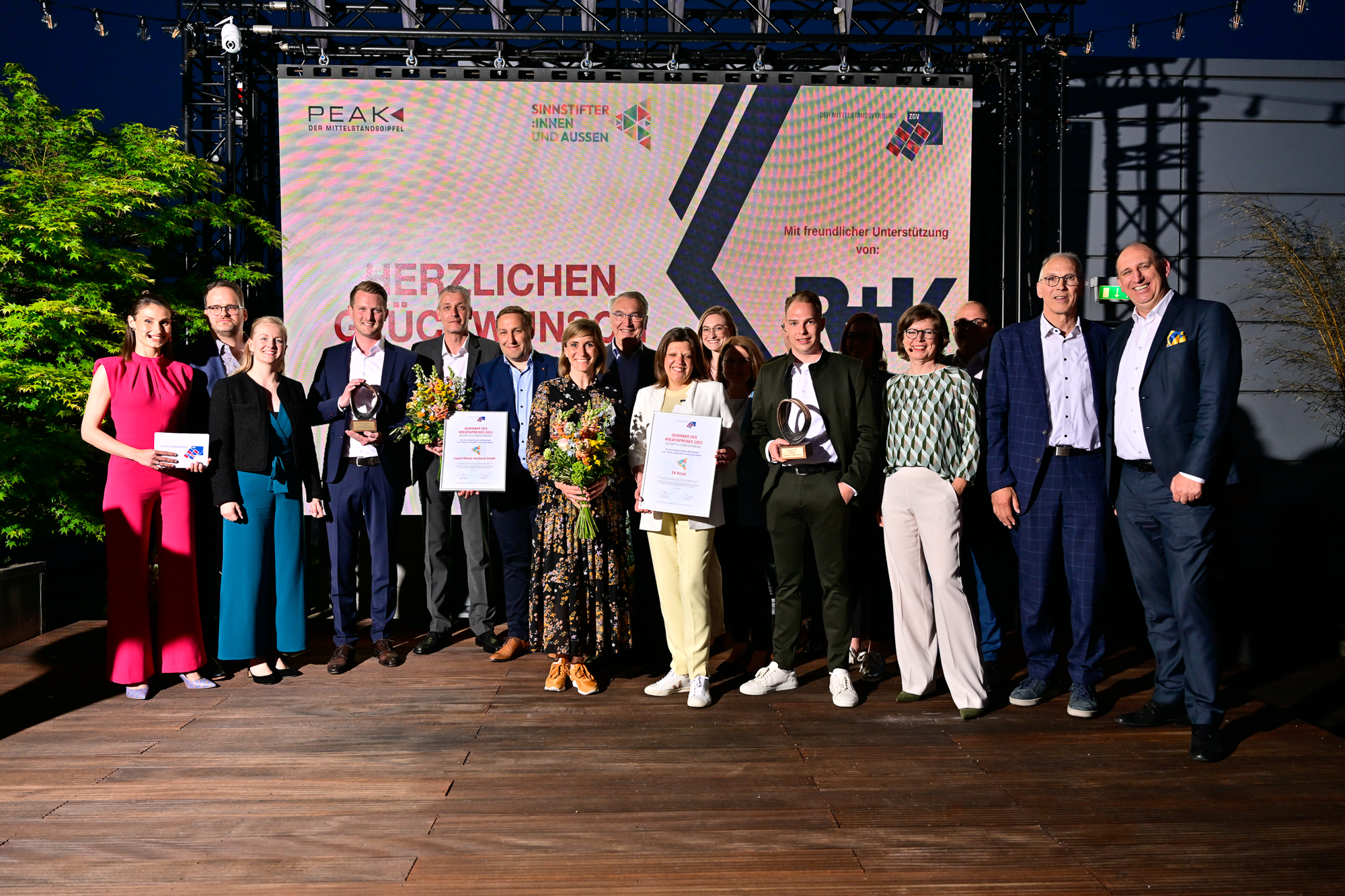 DER MITTELSTANDSVERBUND gratuliert expert Hanse-Verbund GmbH und EK Retail zum Kreativpreis 2023