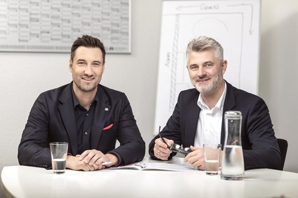 Geschäftsleitung Daniel Borgstedt und Marko Steinmeier