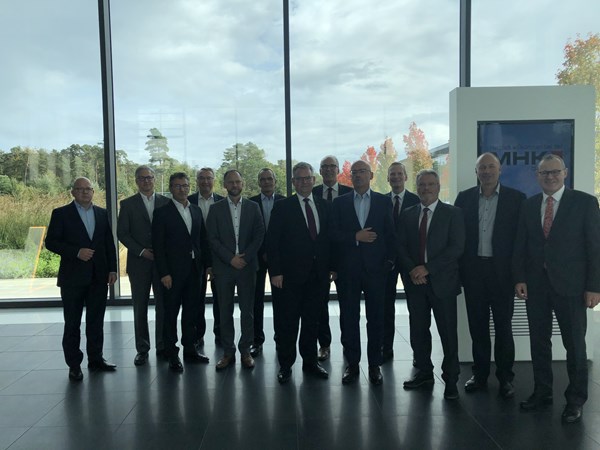 Das Präsidium des MITTELSTANDSVERBUNDES tagte in der MHK-Europazentrale.