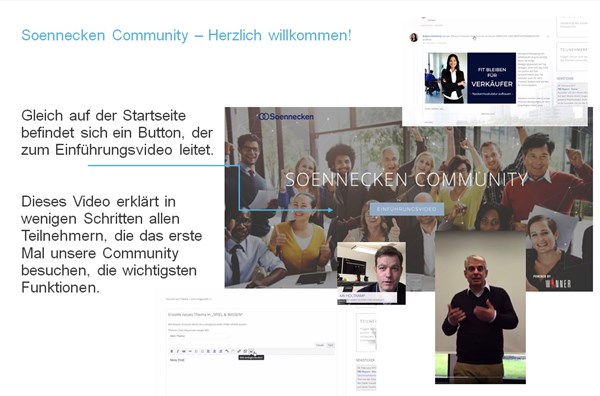 Online-Coaching in der Soennecken Community