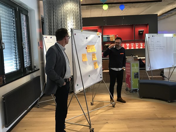 Im anschließenden Workshop konnten sich die Teilnehmer selbstständig einem Thema widmen.