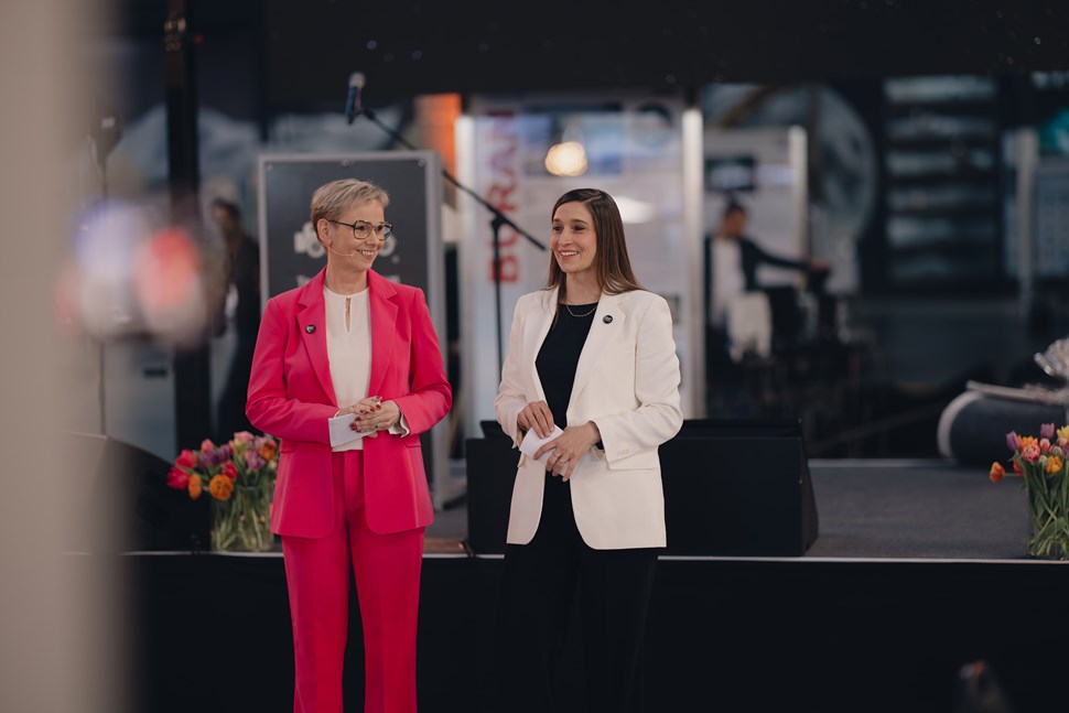 Die beiden FHR-Geschäftsführerinnen Sabine Theisohn und Ann-Kathrin Schmidt