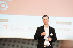 Kai Hudetz (IFH Köln) auf dem Mittelstandsgipfel PEAK am 10. Mai 2017 in Berlin.