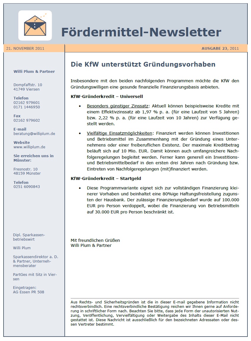 Newsletter-23_2011_Willi-Plum-Partner