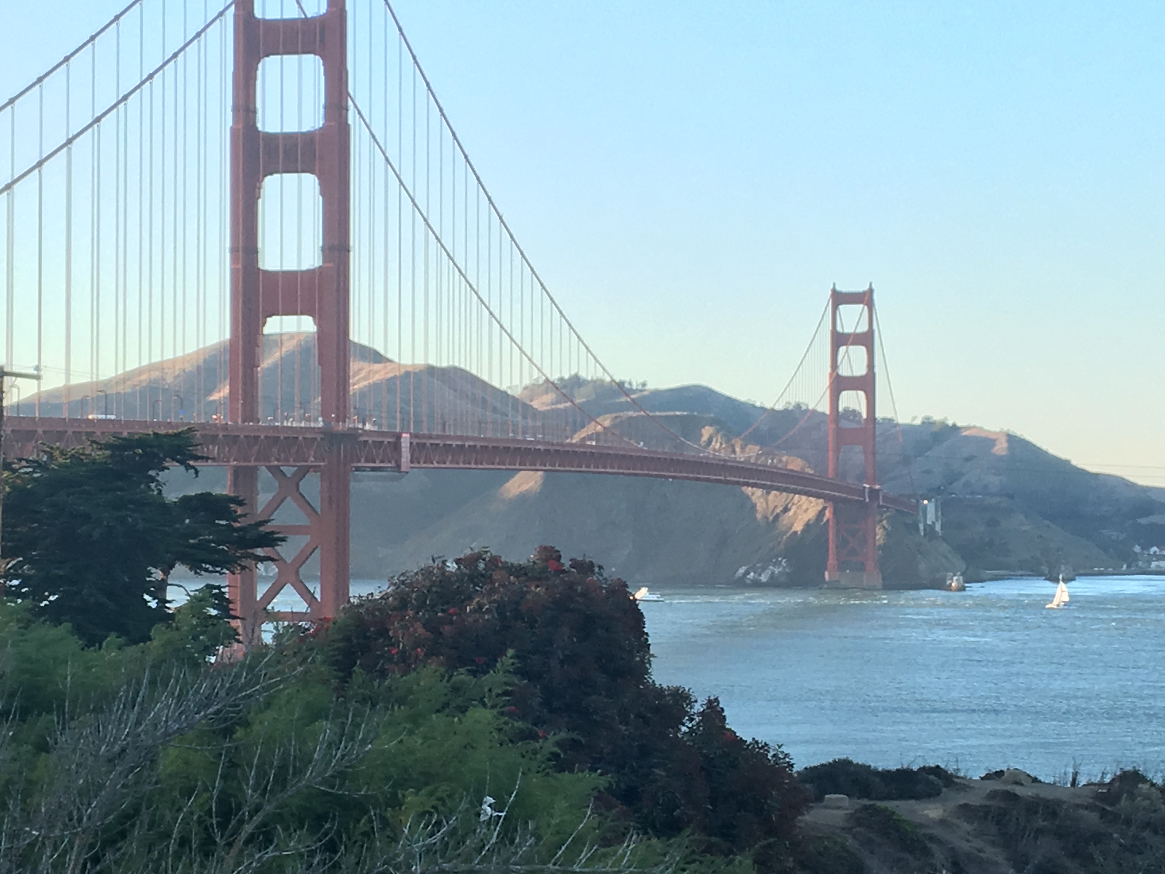 Die Golden Gate Bridge in San Francisco