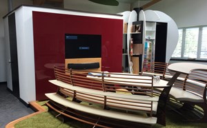 Blick in die Raumwerkstatt der Kreativpreisgewinner