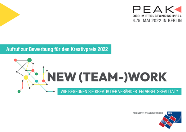 Jetzt noch für den Kreativpreis 2022 bewerben!