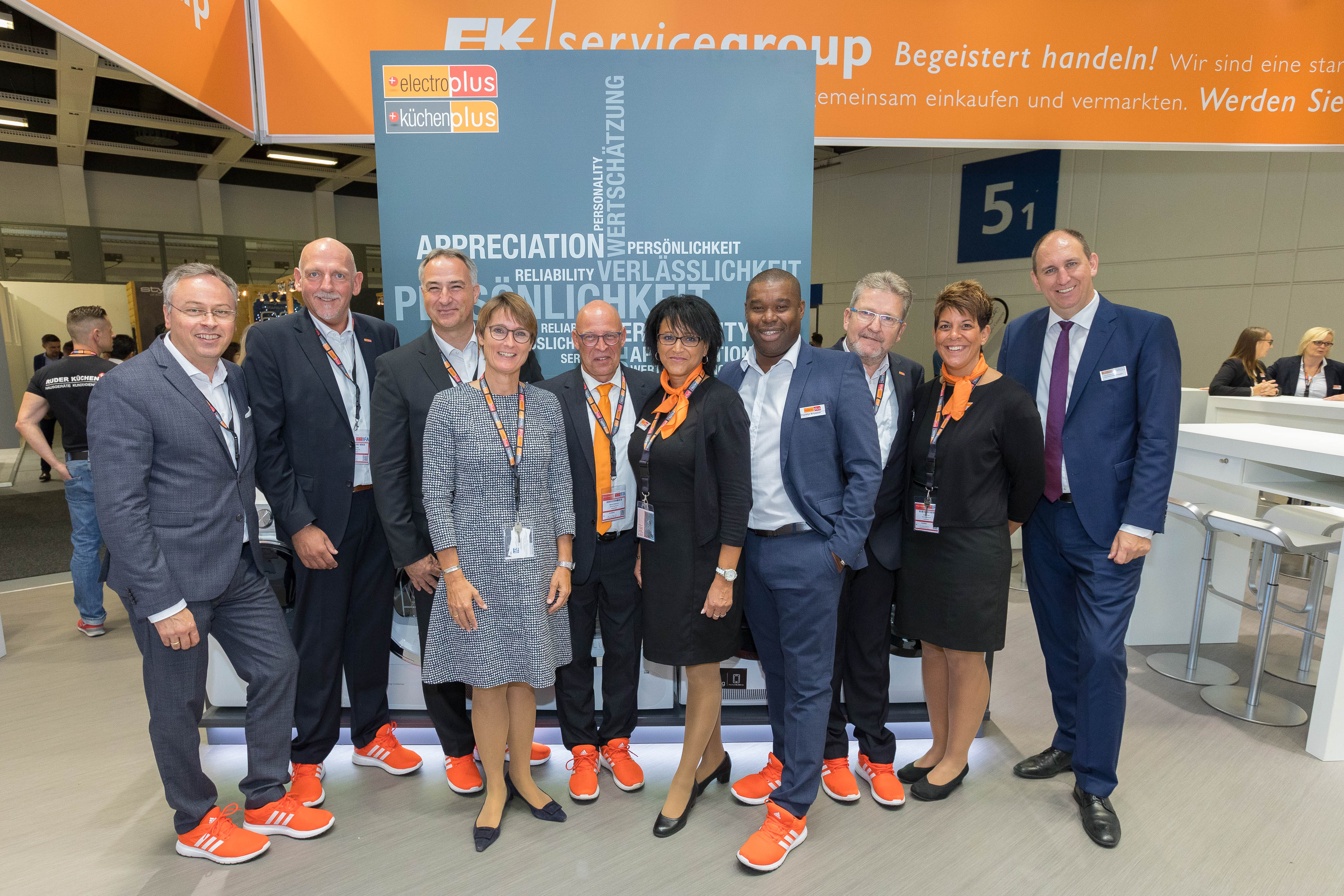 Bei ihrer mittlerweile 10. Teilnahme an der Berliner Messe IFA präsentiert die EK/servicegroup, einmal mehr ihre Kompetenz im Geschäftsfeld comfort.