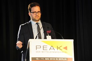 Sebastian Deppe, BBE Handelsberatung München auf dem Mittelstandsgipfel PEAK