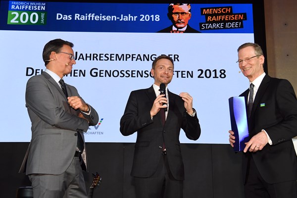 Jahresempfang DGRV und GdW: Genossenschaften sind tragende Säule der mittelständischen Wirtschaft