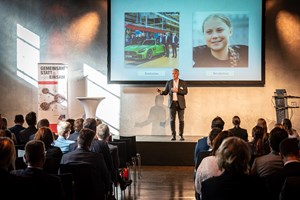 Dr. Benedikt Erdmann, Sprecher des Vorstands der Soennecken eG und Vizepräsident des MITTELSTANDSVERBUNDES, auf dem Future Campus 2019.
