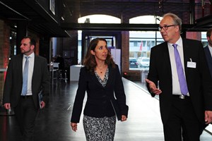 Auch Staatsministerin Aydan Özoguz nahm an der Verleihung des diesjährigen Kreativpreises teil