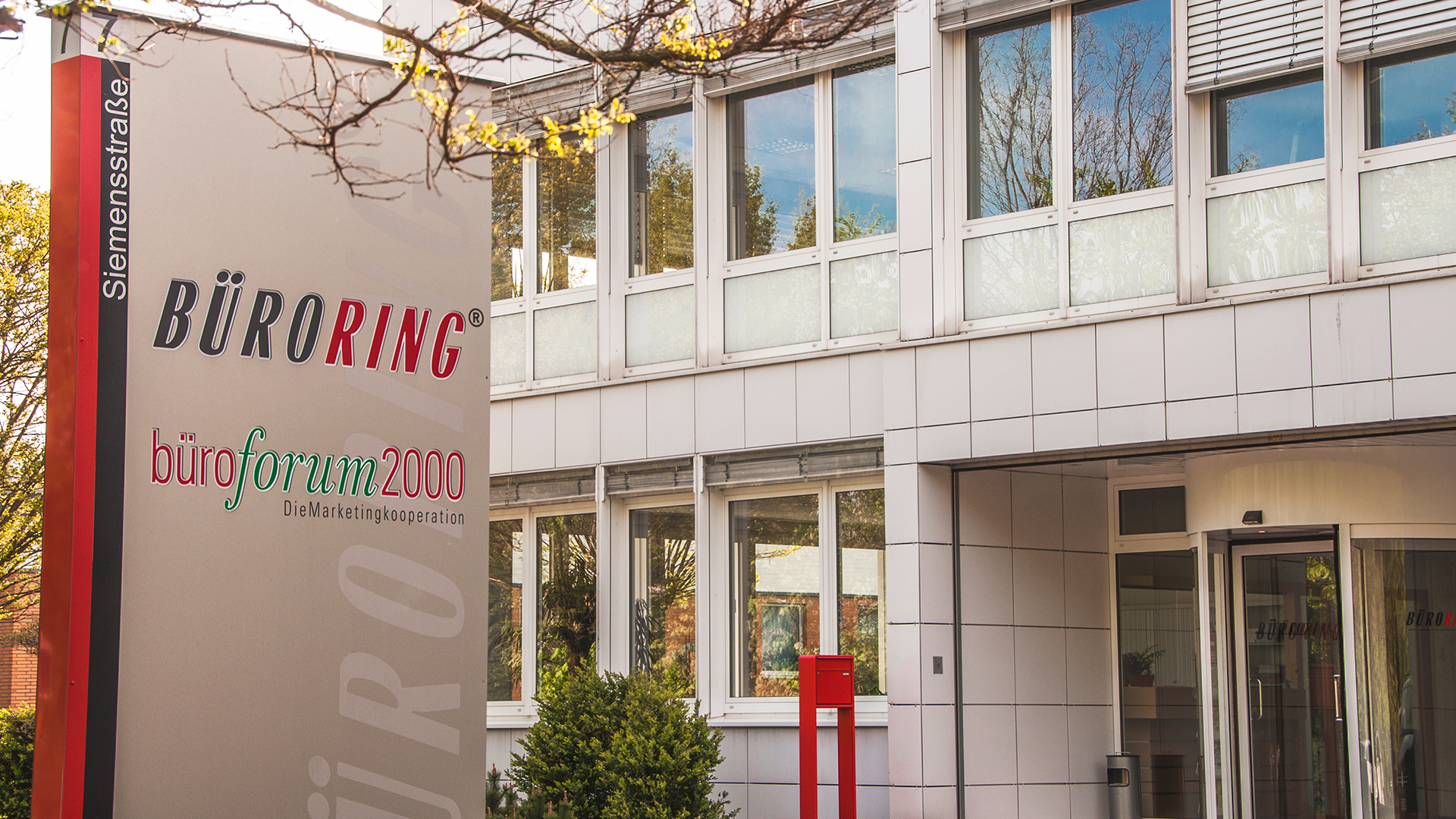 Die Verbundgruppenzentrale der Büroring eG in Haan.