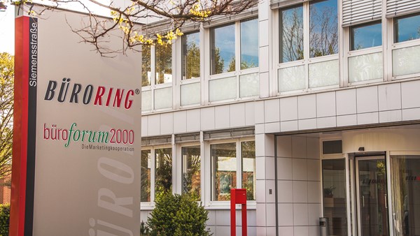 Die Verbundgruppenzentrale der Büroring eG in Haan.