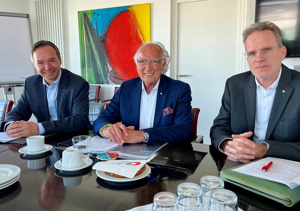 Geschäftsführung DER KREIS Systemverbund: Ralph Leimbach, Ernst-Martin Schaible (Geschäftsführender Gesellschafter), Donald Schieren