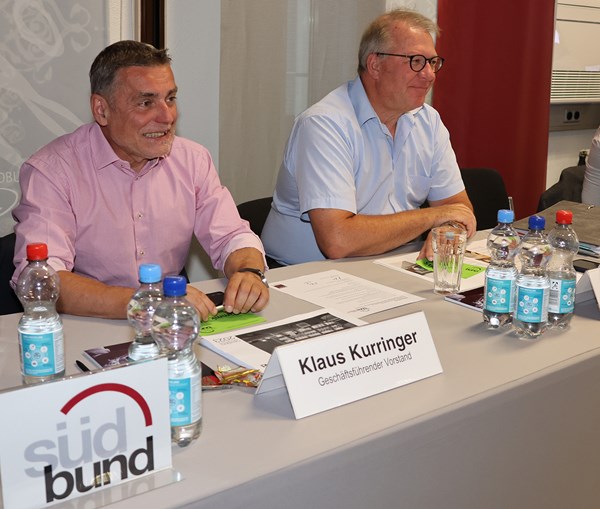 Die Vorstände Klaus Kurringer und Andreas Well (v.l.).
