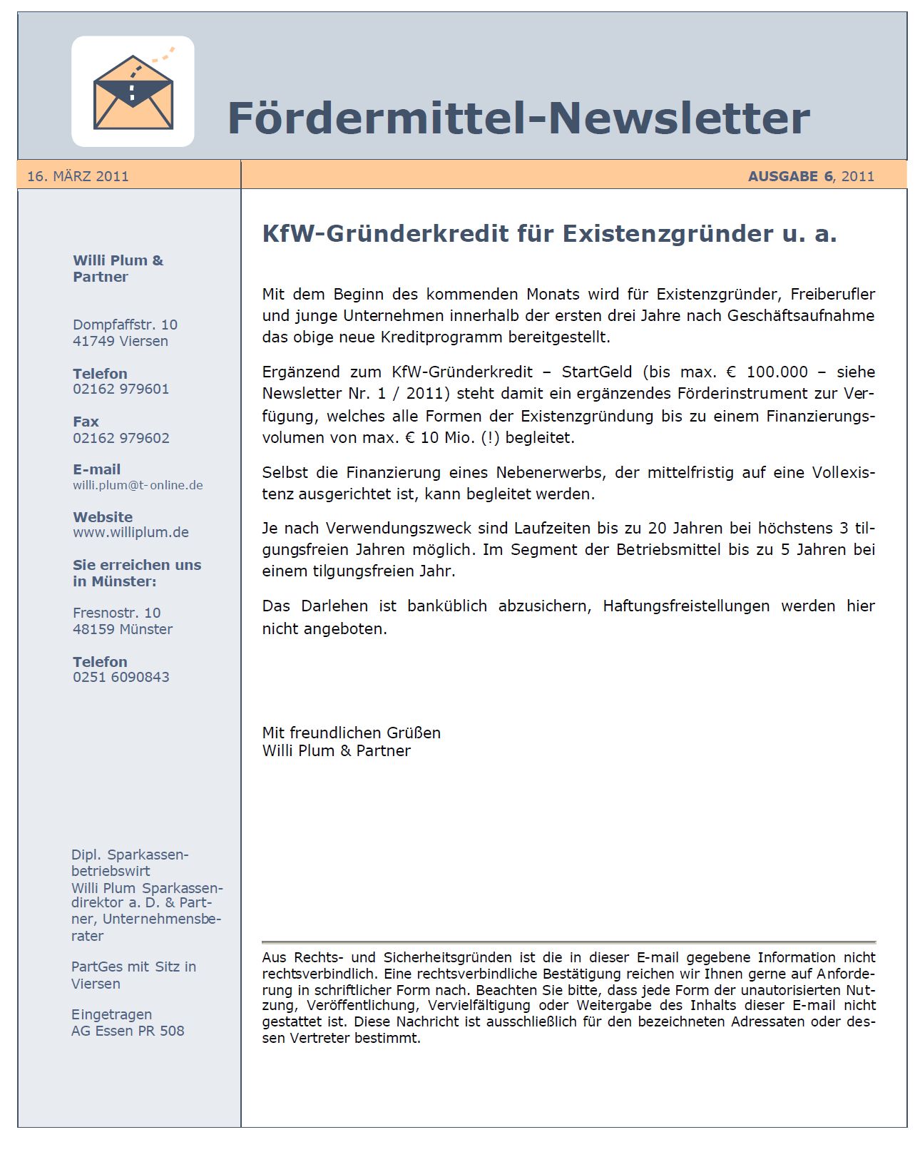 Newsletter-03_2011_Willi-Plum-Partner