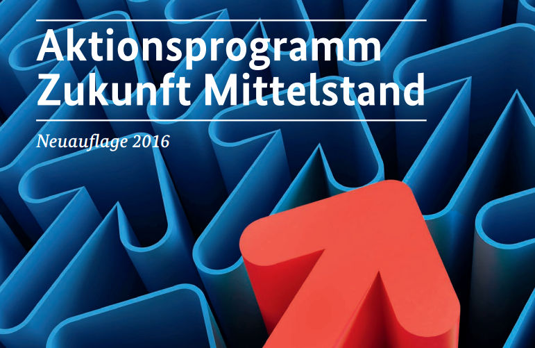 Aktionsprogramm Mittelstand 2016 Screenshot
