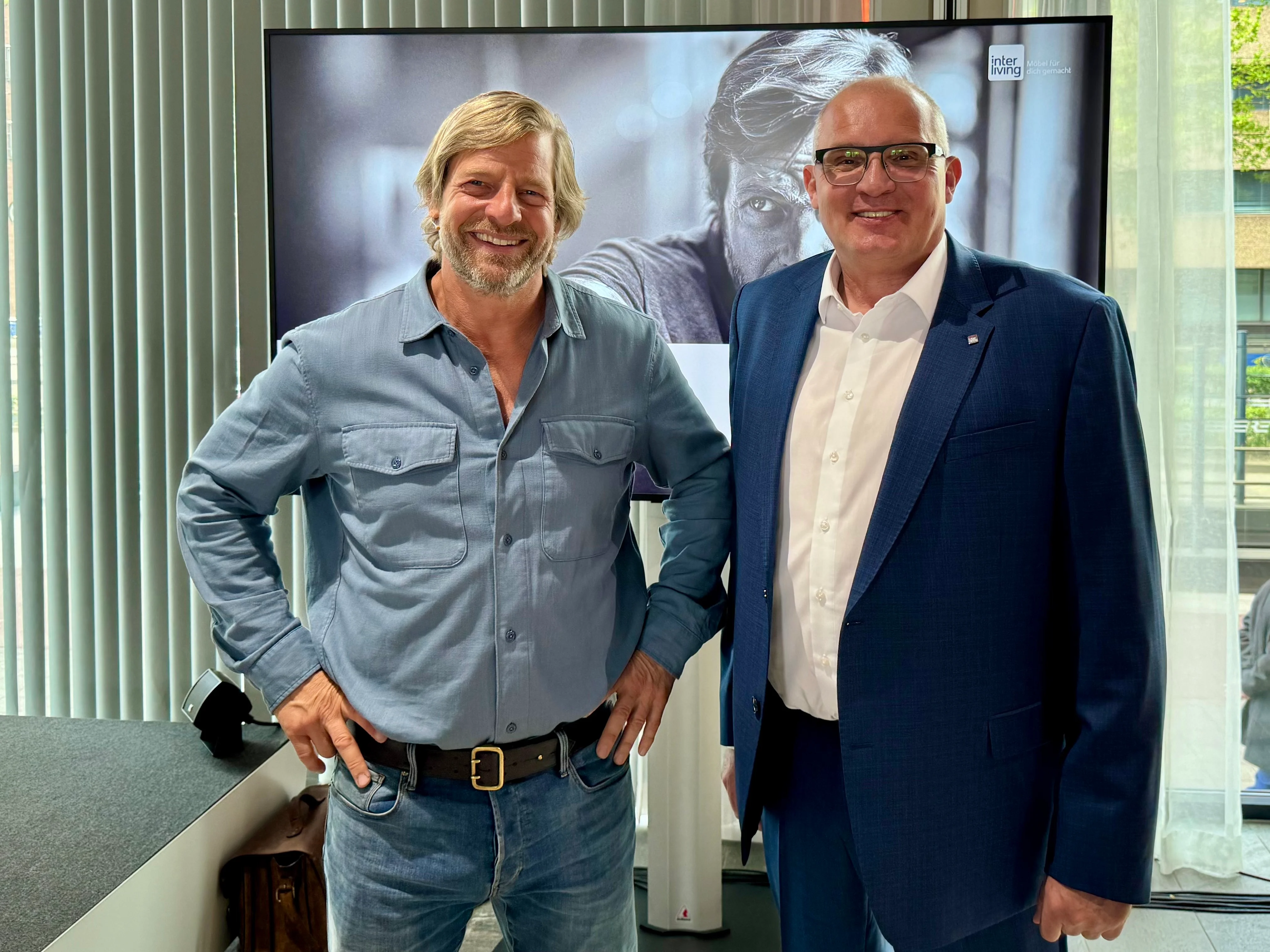 Henning Baum und VME-Geschäftsführer Frank Stratmann
