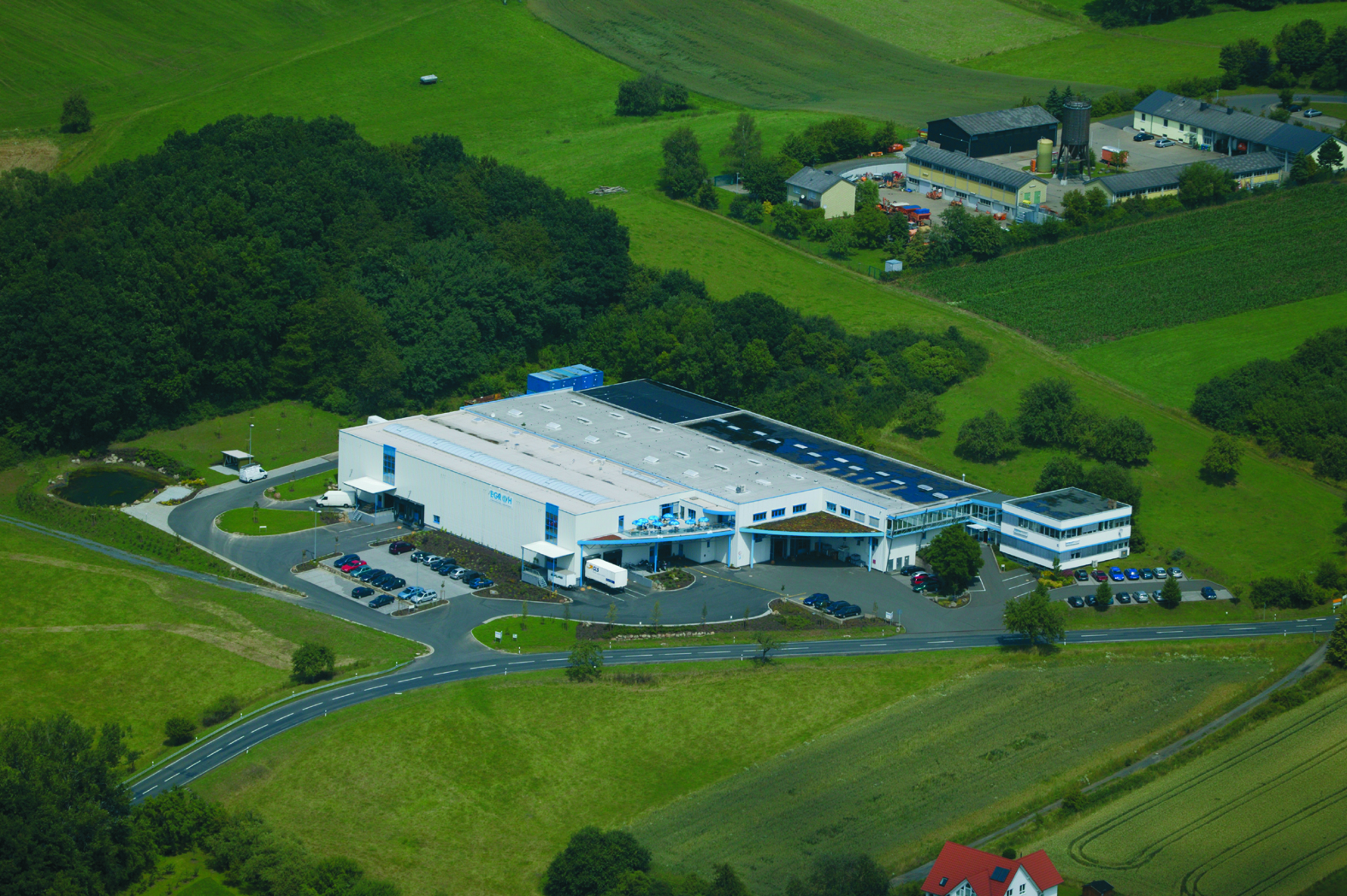 Die EGRO-Zentrale in Homberg