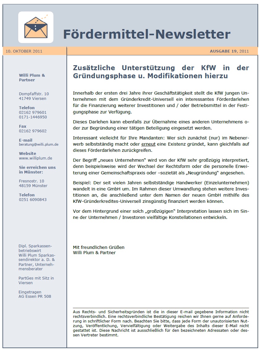 Newsletter-19_2011_Willi-Plum-Partner