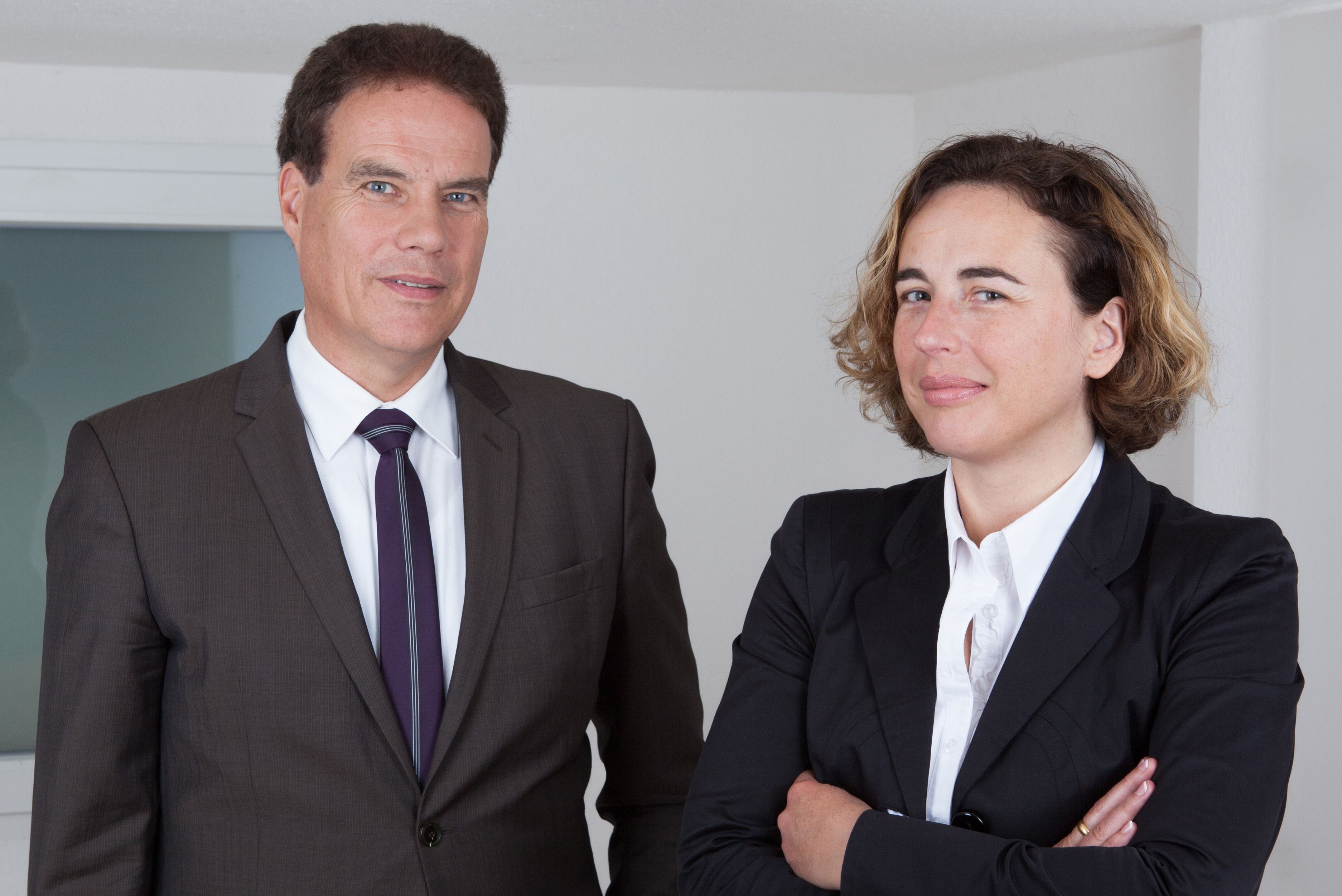 Vorstand der EKDD: Delphine A. Soulard (r.) und Bodo F. Schmischke (l.)