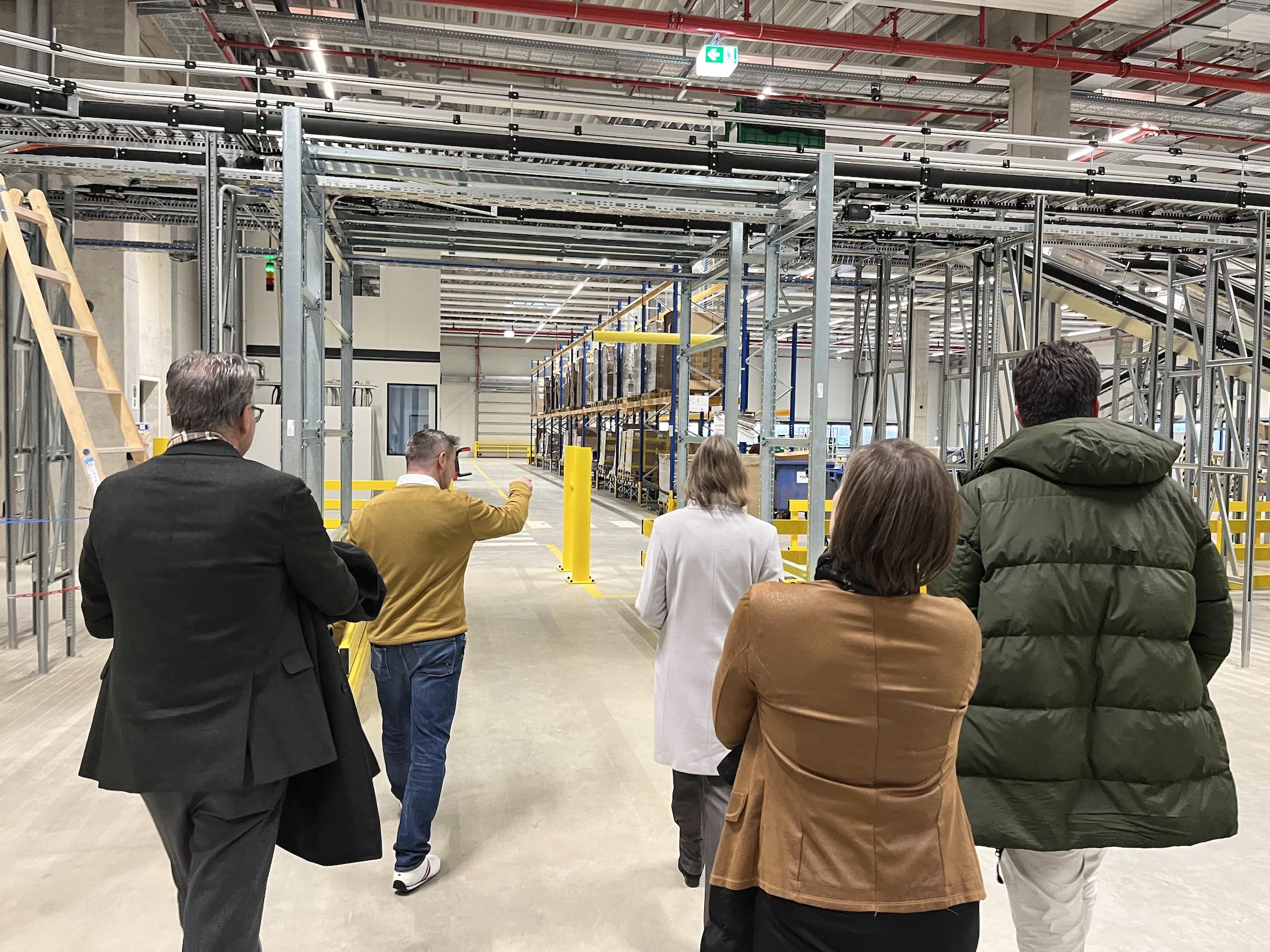 Das Logistikzentrum der expert-Gruppe in Langenhagen