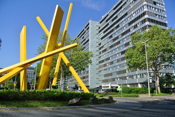 Das Gebäude des Bundesamts für Wirtschaft und Ausfuhrkontrolle (BAFA) in Eschborn