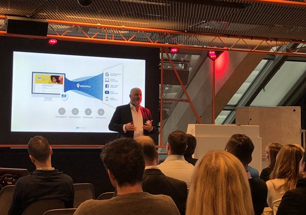 Gilbert Nassiry, axregio3 GmbH, gab den Teilnehmern praktische Tipps für ein ganzheitliches Regionales Online-Marketing.