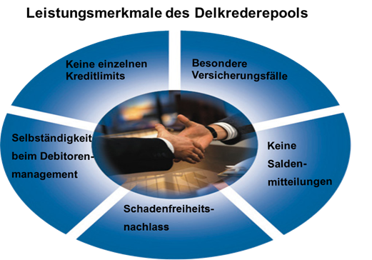Leistungsmerkmale-Delkrederepool