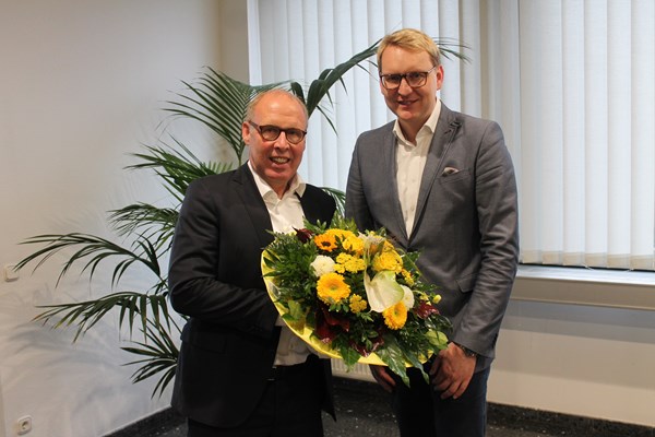 Robert Schmandt, Kaufmännische Geschäftsführung und Jens Westerwelle, Geschäftsführer Einkauf