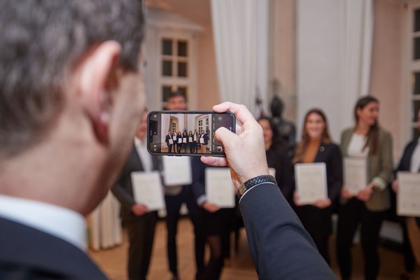 Abschlussfeier des Potenzialträgerprogramm am 9.Januar 2024