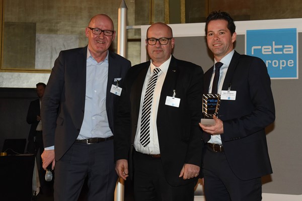 Michael Gerling, Geschäftsführer des EHI, Jürgen Mäder, Geschäftsführer Edeka-Region Südwest, GS1 Germany GmbH